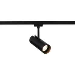 LED-spottivalaisin kiskoon Paulmann URail Theron, Ø6.2cm, 1100lm, 11W, 4000K, himmennettävä, 230V, mattamusta
