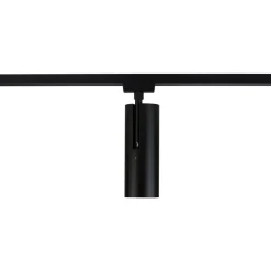 LED-spottivalaisin kiskoon Paulmann URail Theron, Ø6.2cm, 1100lm, 11W, 4000K, himmennettävä, 230V, mattamusta