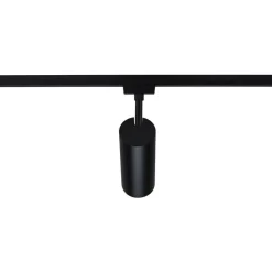 LED-spottivalaisin kiskoon Paulmann URail Theron, Ø6.2cm, 1100lm, 11W, 4000K, himmennettävä, 230V, mattamusta