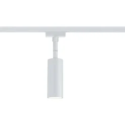 LED-spottivalaisin kiskoon Paulmann URail Tubo, 3000K, himmennettävä, valkoinen