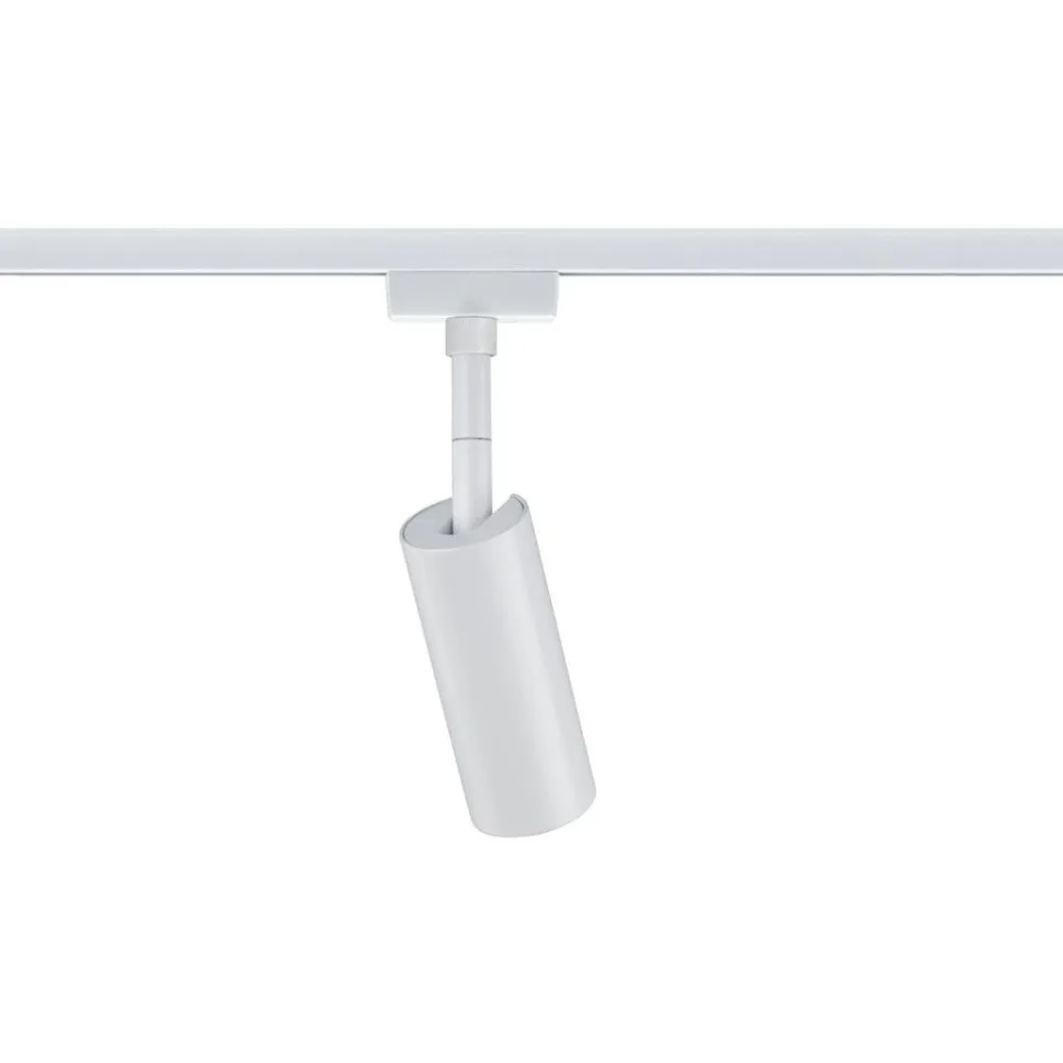 LED-spottivalaisin kiskoon Paulmann URail Tubo, 3000K, himmennettävä, valkoinen