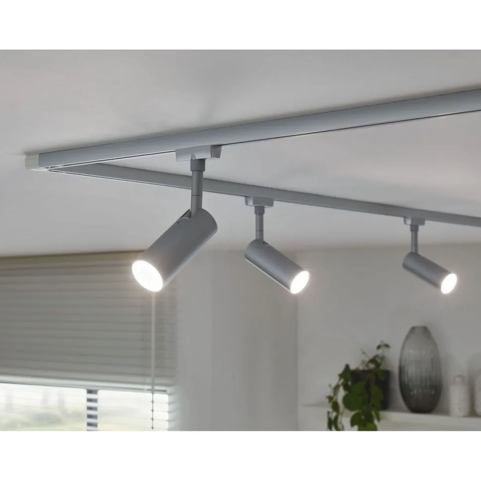 LED-spottivalaisin kiskoon Paulmann URail Tubo, 3000K, himmennettävä, valkoinen