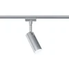 LED-spottivalaisin kiskoon Paulmann URail Tubo, 234lm, 4.5W, 4000K, mattakromi
