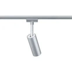 LED-spottivalaisin kiskoon Paulmann URail Tubo, 234lm, 4.5W, 4000K, mattakromi