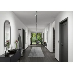 LED-spottivalaisin kiskoon Paulmann URail Tubo, 234lm, 4.5W, 4000K, mattakromi
