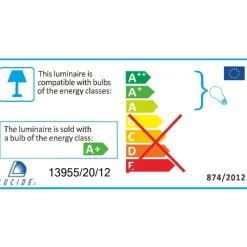 LED-spottivalaisin Lucide Caro-LED 4x5W satiinikromi
