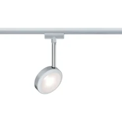 LED-spottivalaisin Paulmann URail Discus, 2700K, himmennettävä, mattakromi