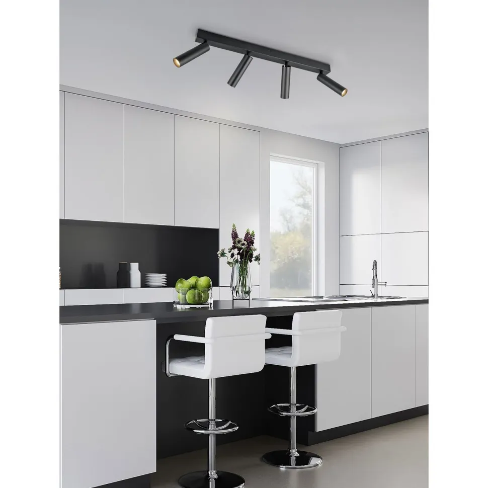LED-spottivalaisin Trio Ambala, 4-osainen