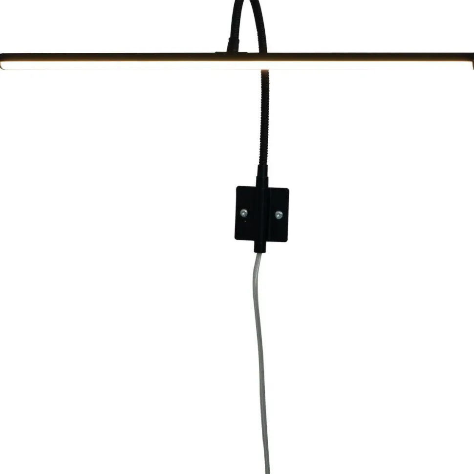 LED-tauluvalaisin Aneta Lighting Miro, musta