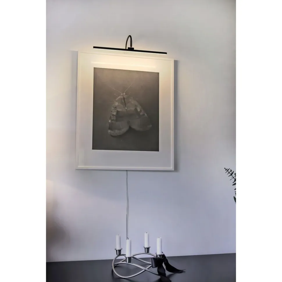 LED-tauluvalaisin Aneta Lighting Miro, musta