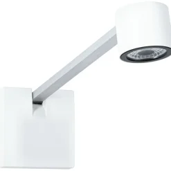 LED-tauluvalaisin Paulmann Adelia, 8.5cm, 2700K, 370lm, 24V, 4.5W, himmennettävä, harjattu alumiini