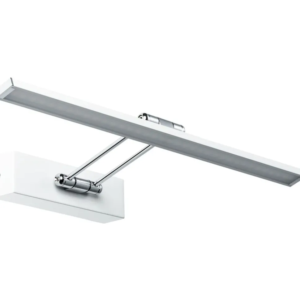 LED-tauluvalaisin Paulmann Galeria, 29cm, 2700K, 450lm, 5W, harjattu nikkeli/kromi