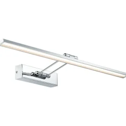 LED-tauluvalaisin Paulmann Galeria, 29cm, 2700K, 450lm, 5W, harjattu nikkeli/kromi
