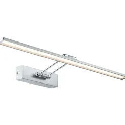 LED-tauluvalaisin Paulmann Galeria, 29cm, 2700K, 450lm, 5W, harjattu nikkeli/kromi