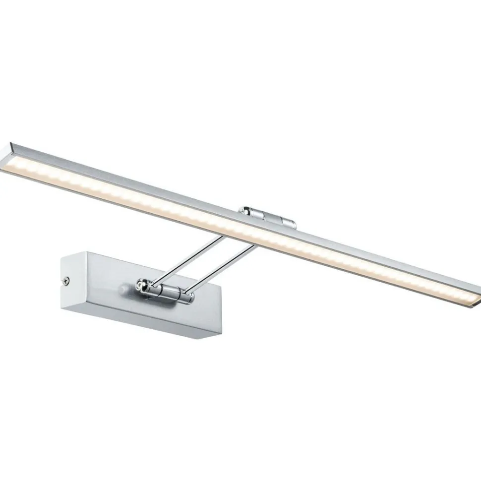 LED-tauluvalaisin Paulmann Galeria, 29cm, 2700K, 450lm, 5W, harjattu nikkeli/kromi