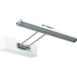 LED-tauluvalaisin Paulmann Galeria, 29cm, 2700K, 450lm, 5W, harjattu nikkeli/kromi