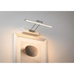 LED-tauluvalaisin Paulmann Galeria, 29cm, 2700K, 450lm, 5W, harjattu nikkeli/kromi