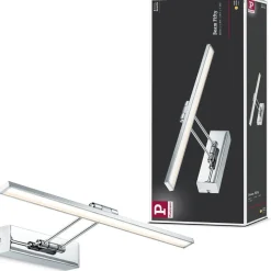 LED-tauluvalaisin Paulmann Galeria, 29cm, 2700K, 450lm, 5W, harjattu nikkeli/kromi
