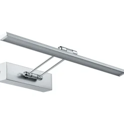 LED-tauluvalaisin Paulmann Galeria, 2700K, 580lm, 8W, harjattu nikkeli/kromi