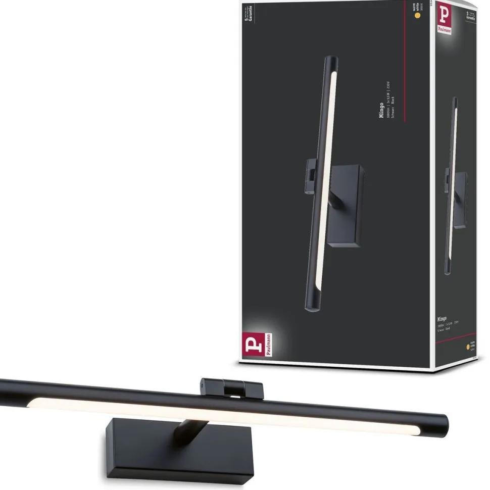 LED-tauluvalaisin Paulmann Mingo, 41.5cm, 3000K, 510lm, 9.5W, antiikkimessinki