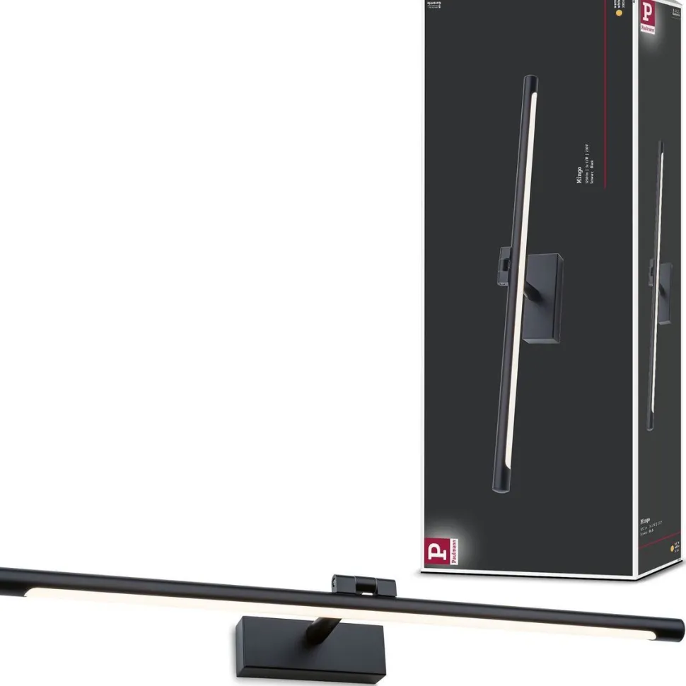 LED-tauluvalaisin Paulmann Mingo, 41.5cm, 3000K, 510lm, 9.5W, antiikkimessinki