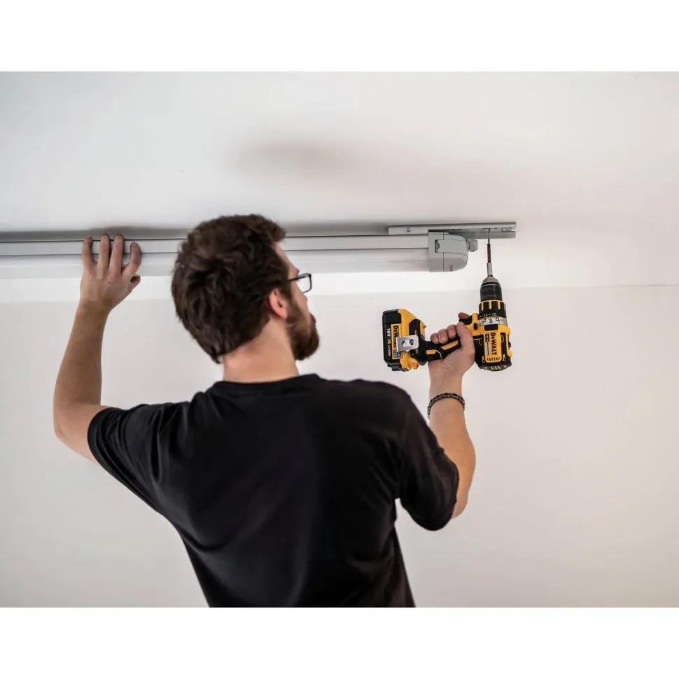 LED-teollisuusvalaisin Hide-a-lite Liteline 1200 IP65 vaaleanharmaa