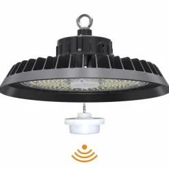 LED-teollisuusvalaisin Lumio Lights Multi, 200W, musta