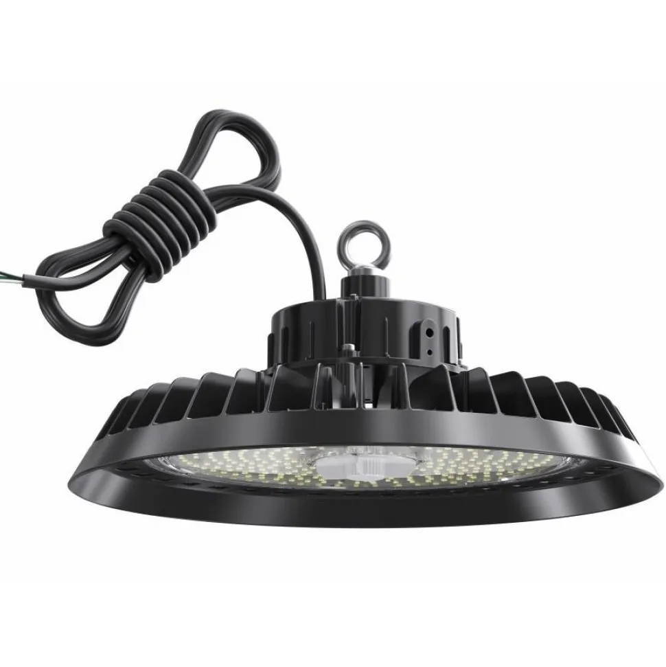 LED-teollisuusvalaisin Lumio Lights Multi, 100W, musta