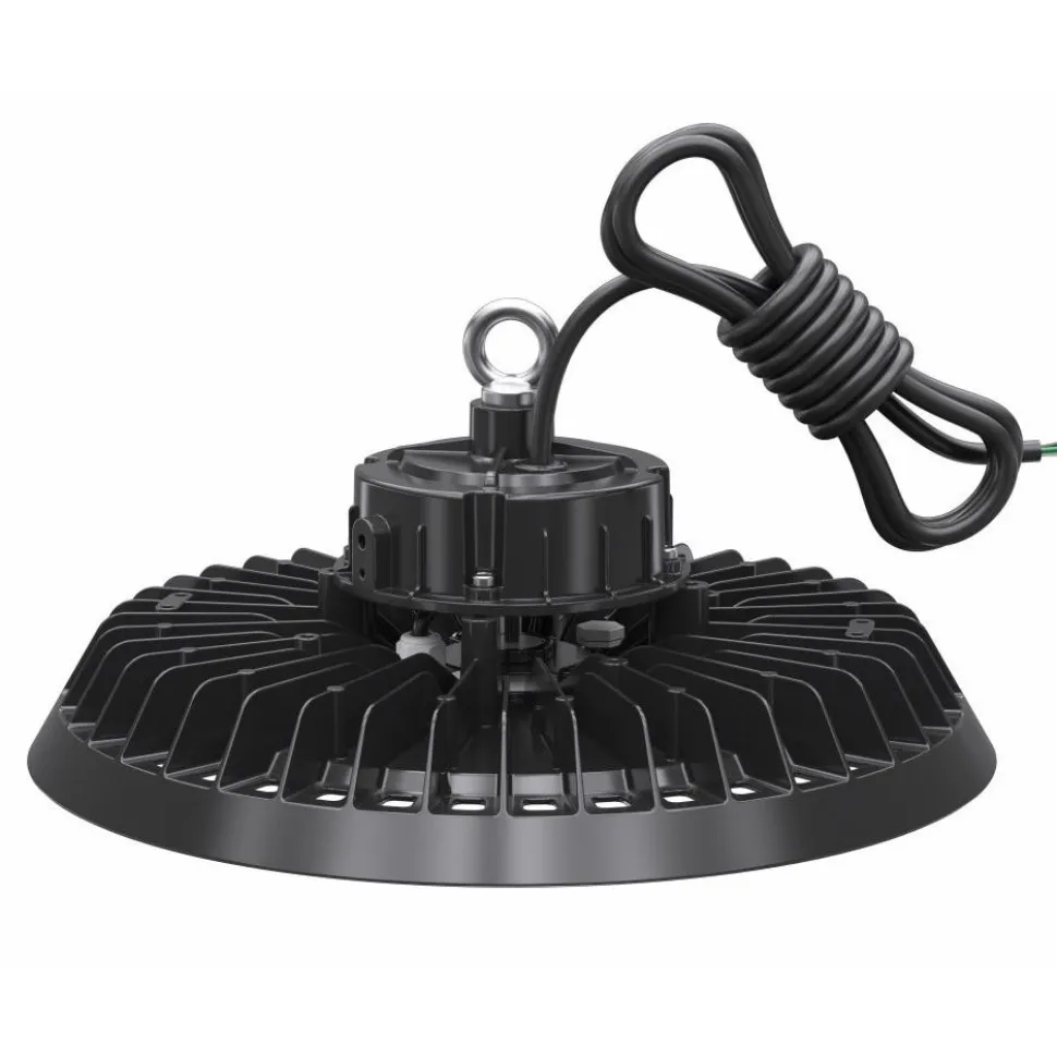 LED-teollisuusvalaisin Lumio Lights Multi, 100W, musta
