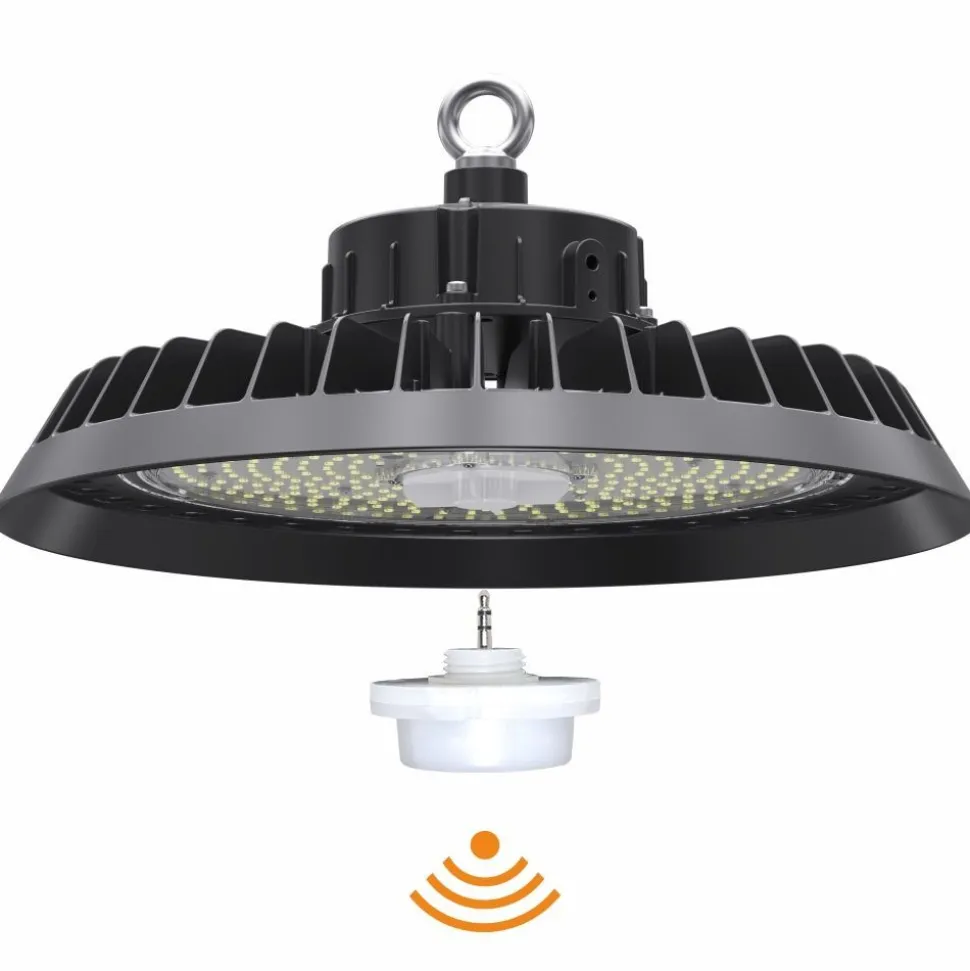 LED-teollisuusvalaisin Lumio Lights Multi, 100W, musta