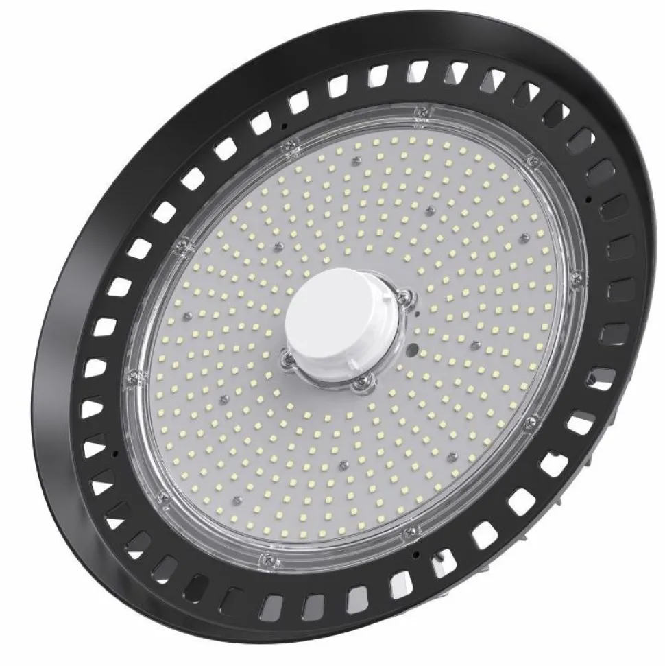 LED-teollisuusvalaisin Lumio Lights Multi, 100W, musta