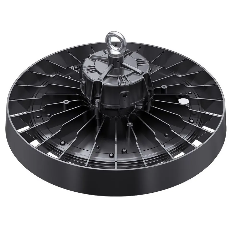 LED-teollisuusvalaisin Lumio Lights Pro, 100W, musta