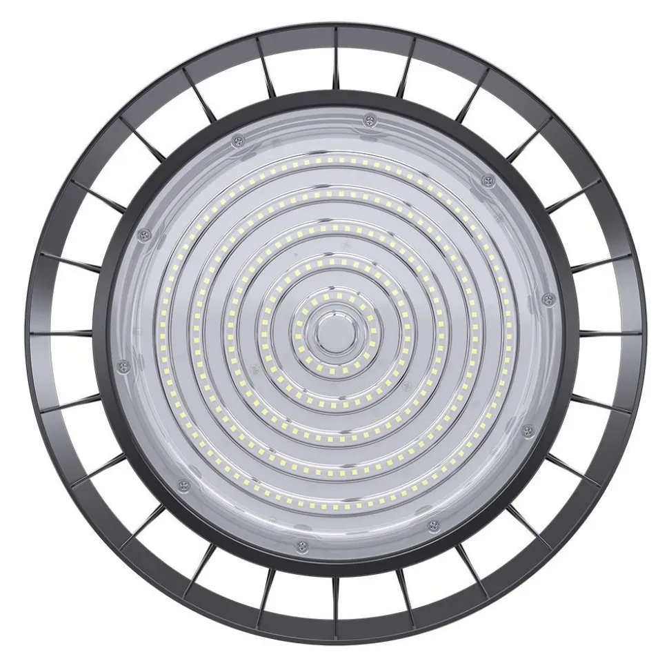 LED-teollisuusvalaisin Lumio Lights Pro, 100W, musta