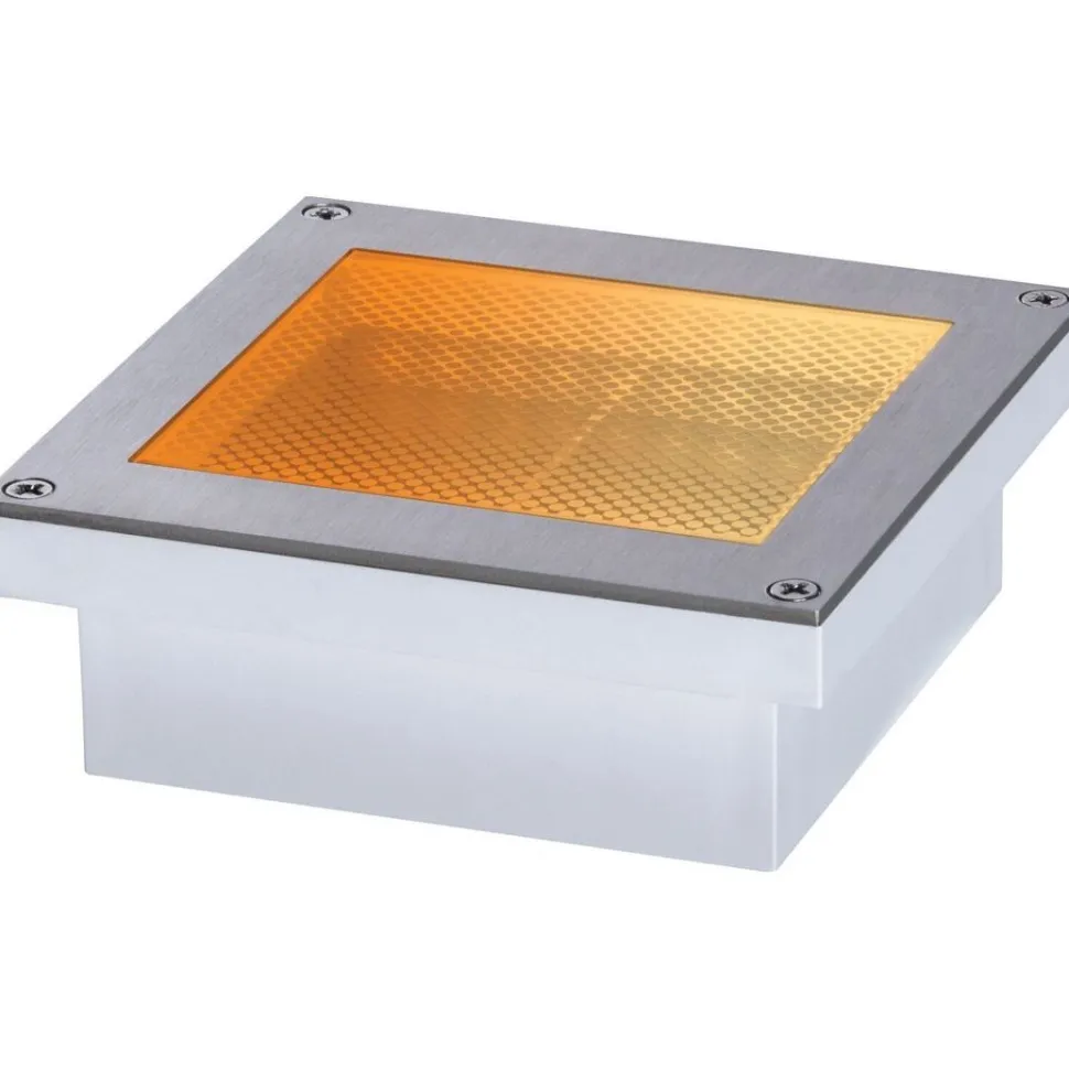 LED-terassivalaisin Paulmann Brick, Smart Home Zigbee 3.0, IP67, 10x10cm, säädettävä värilämpötila, rst