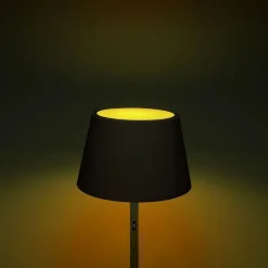 LED-terassivalaisin Konstsmide Lounge Pomezia 7824-750, ladattava, musta