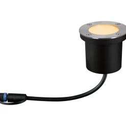 LED-terassivalaisin Paulmann Plug & Shine Floor, IP67, 2200K, 4.5W, antrasiitti