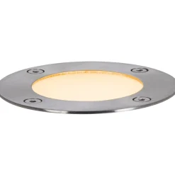 LED-terassivalaisin Paulmann Plug & Shine Floor, IP67, 2200K, 4.5W, antrasiitti
