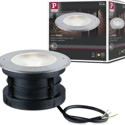 LED-terassivalaisin Paulmann Vanea, IP67, 16cm, 3000K, korroosionkestävä, alumiini