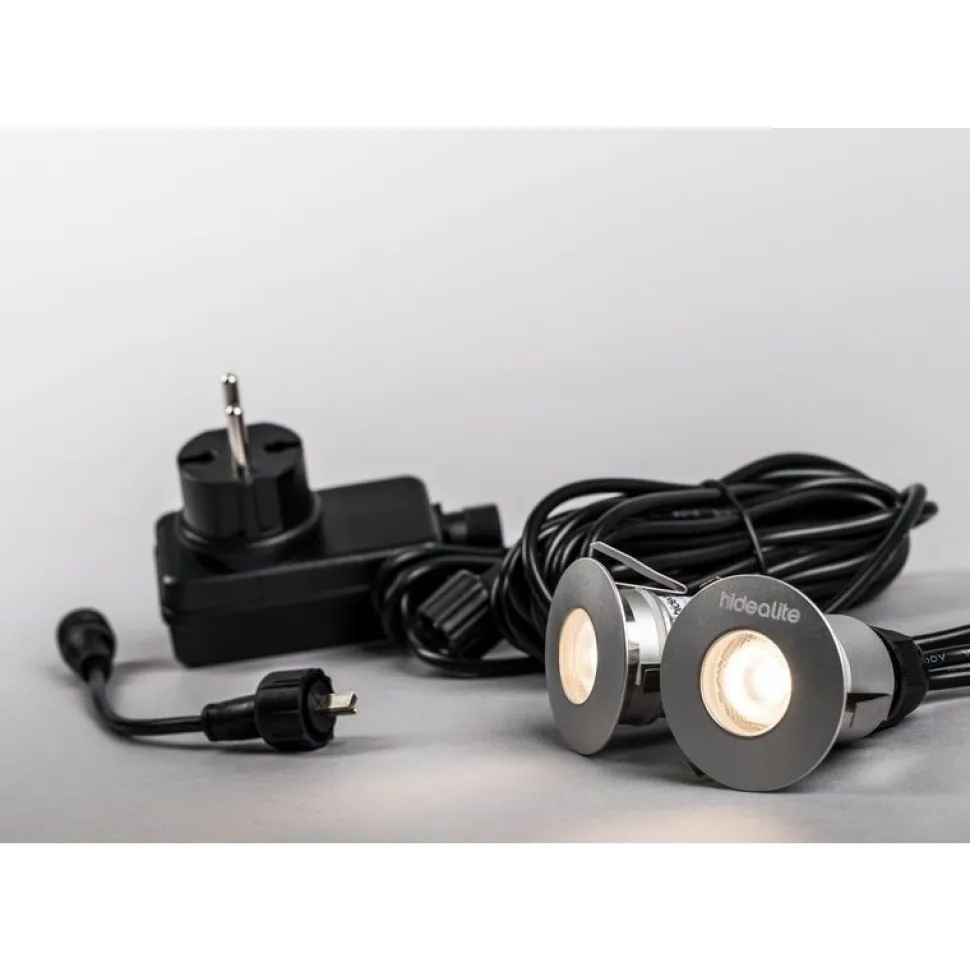 LED-terassivalaisinsarja Hide-a-lite Decklight Super Garden Kit
