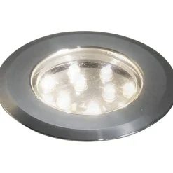 LED-terassivalaisinsarja Konstsmide Mini LED 7465-000 3x0.72W teräs 3-osainen