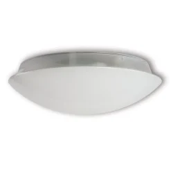 LED-tunnistinvalaisin Ensto Aluno ALR375LED203K 20W/830 Ø375x122 mm IP54 valkoinen
