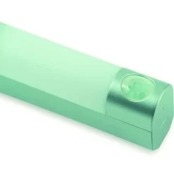 LED-tunnistinvalaisin Ensto Jono AVR66 IP44 733 mm 10W/830 alumiini PIR-tunnistimella ja pistorasialla