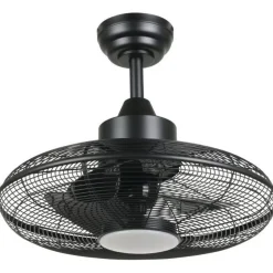 LED-tuuletinvalaisin Eglo Igeldo, musta