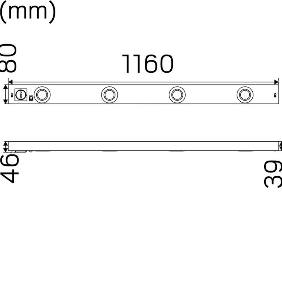 LED-työpistevalaisin Hide-a-lite Function G2 IV 2700K