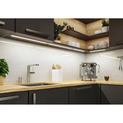 LED-työpistevalaisin jatkosarja Paulmann Inline 350x26mm 3000K 4W 350lm himmennettävä liiketunnistin mattavalkoinen, 2kpl/pkt