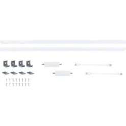LED-työpistevalaisin jatkosarja Paulmann Inline 350x26mm 2700-6500K 4W 350lm liiketunnistin mattavalkoinen, 2kpl/pkt