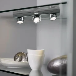 LED-työpistevalaisin Paulmann Batterie Rotate, 31x6cm, 3x18lm, 3000K, himmennettävä, antrasiitti