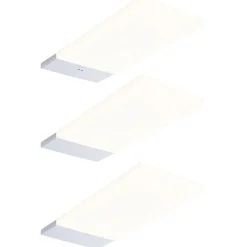 LED-työpistevalaisin Paulmann Bredo 80x190mm liiketunnistin 4000K 2.5W 180lm musta, 3kpl/pkt