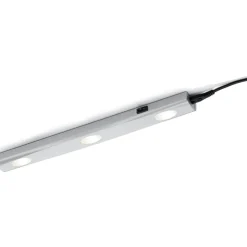 LED-työpistevalaisin 3W 270lm 3000K 400x40x20 mm harmaa
