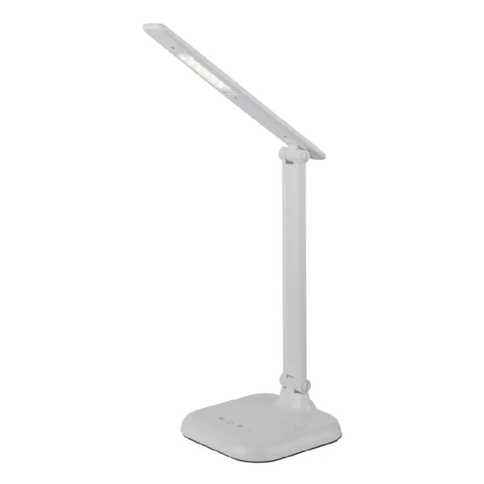LED-työpöytävalaisin Globo Davos 55x15,5x56,5cm 7W valkoinen